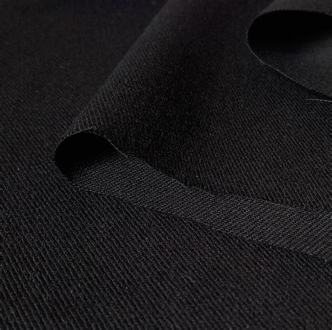 Black 100 Cotton Twill Fabric On Trend Fabrics