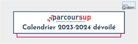 Parcoursup 2024 Les dates clés dévoilées