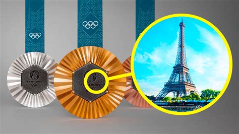 Olympic Medals Eiffel Tower Delly Fayette