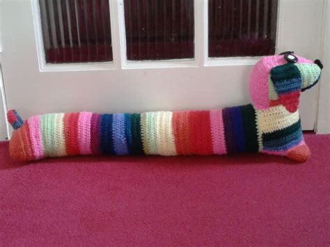 Crochet draught excluder | Crochet lovers, Crochet, Projects to try