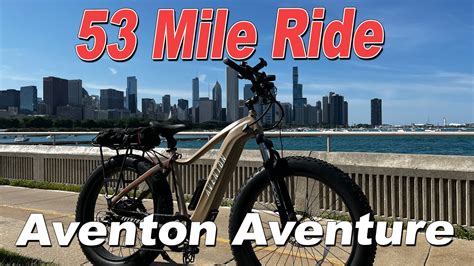 Aventon Aventure 53 Mile Ride Through Chicago Scott Hardesty E Bike