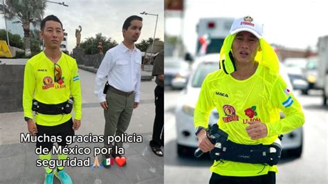 Shin Fujiyama Inici El Reto De Correr Km Desde M Xico