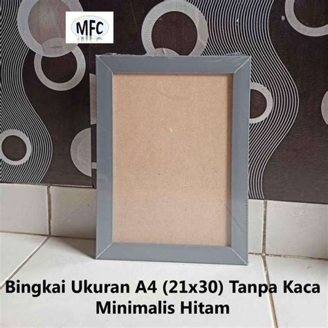 Jual Bingkai A X Minimalis Cm Tanpa Kaca Murah Di Seller Maysa