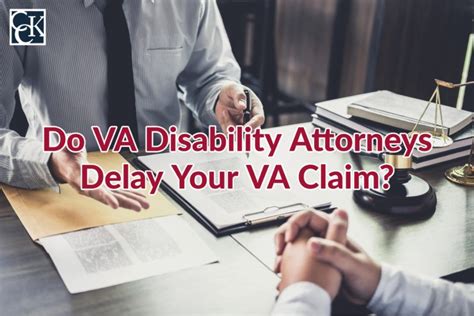 Do Va Disability Attorneys Delay Your Va Claim Cck Law