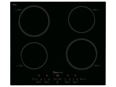 Cooktop por Indução Midea Desea Vitrocerâmico 04 Bocas Painel