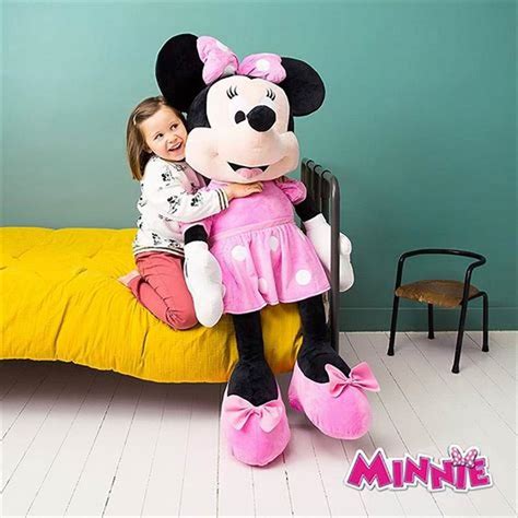 Brinquedos Minnie Mouse - Comprar Peluche Minnie Mouse 120cm Disney - Brinquedos Para Crianças