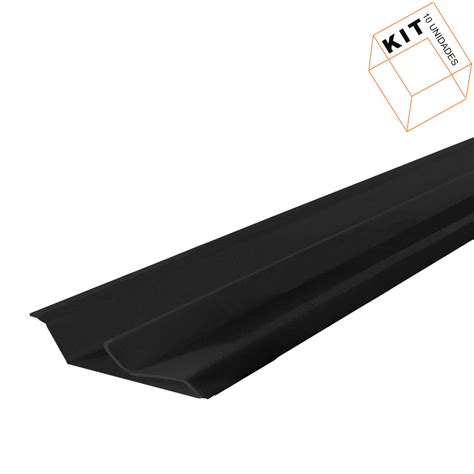 Canaleta Para Painel Canaletado Preto 275CM Lm Balcoes