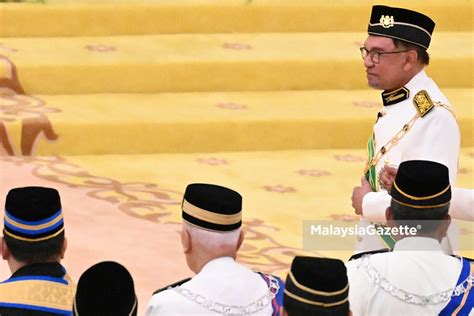 Istiadat Sultan Ibrahim Lafaz Sumpah Jawatan Yang Di Pertuan Agong Ke