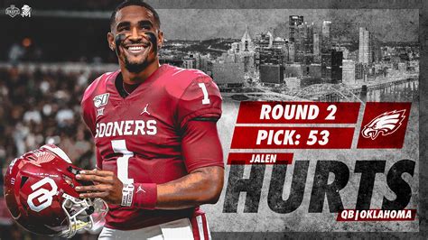 Jalen Hurts - NFL Draft - Client Swap on Behance