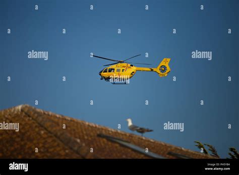 East Anglian Air Ambulance Stock Photo Alamy