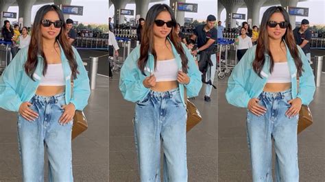 Manisha Rani Spotted At Airport Today Must Watch ManishaRaniComedy