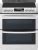 LG LTE4815ST 30 Inch Slide In Electric Smart Range With 5 Element