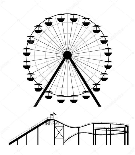 Ferris Wheel Vector Art at GetDrawings | Free download