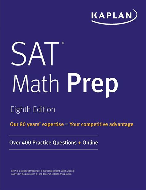 Sat Math Prep Over 400 Practice Questions Online By Kaplan Test Prep Goodreads