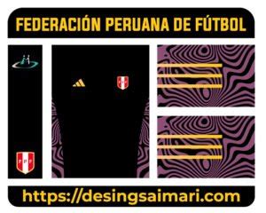 Federación Peruana de Fútbol 2024 25 Away Desings Aimari