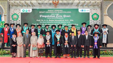 Malang Post Unisma Kukuhkan Dua Guru Besar Fakultas Peternakan