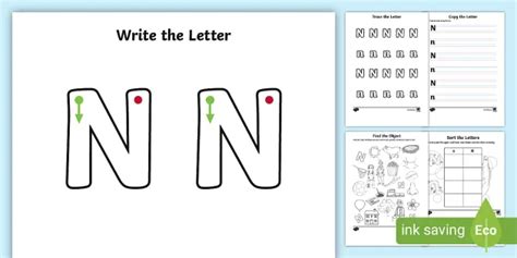 Cursive Writing Letter N Worksheets K5 Learning Worksheets Library