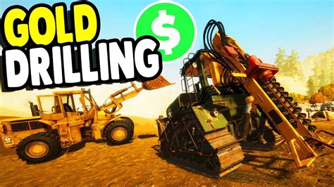 New Map And Drilling Gold Major Update Gold Rush Gameplay Youtube