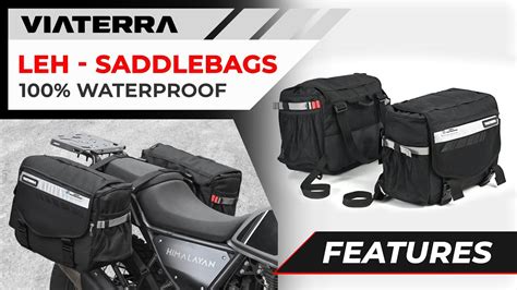 ViaTerra LEH Saddle Bag For Bike 100 Waterproof Saddle Bags