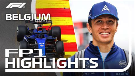 Fp Highlights Belgian Grand Prix Youtube