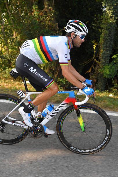 Alejandro Valverde Of Spain And Movistar Team Canyon World Champion