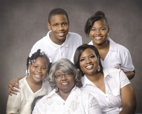 African American family portrait 3 - Cleary Creative Photography