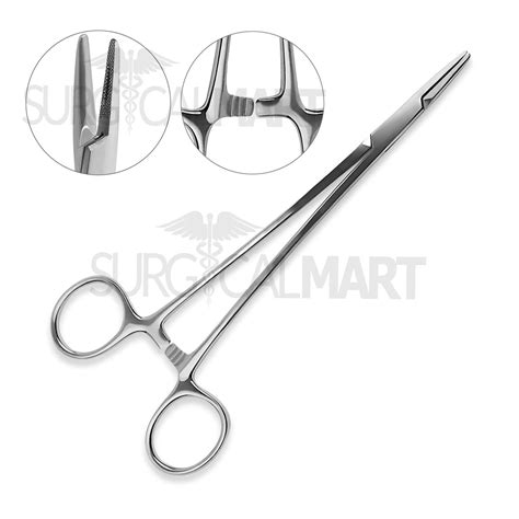 Mayo Hegar Needle Holder 8 Cross Serrated Tips Surgical Mart