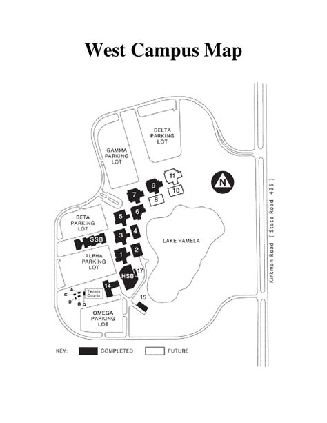 /West_Campus_Map by Valencia College - Issuu