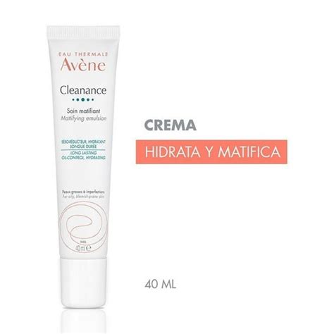 Avene Cleanance Crema Cuidado Matificante Ml Avene Faciales