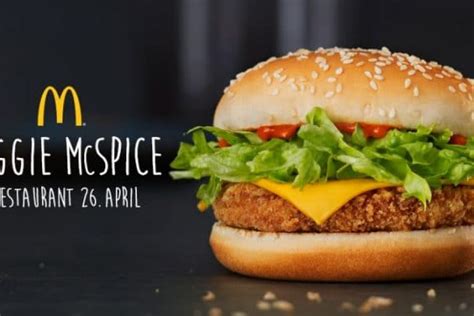 Mcspice Le Premier Burger V Gan Sign Mcdonald Est Dispo En Norv Ge