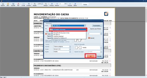 Como Gerar O Relat Rio Da Movimenta O Detalhada De Um Caixa No Pdv