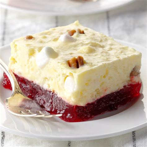 Layered Cranberry Gelatin Salad Recipe How To Make It