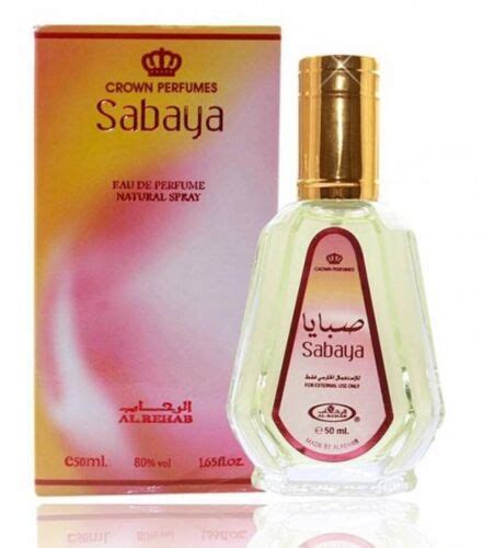 Sabaya 50ml Edp Spray By Al Rehab Crown Perfumes Attar Itr Perfume 6291110018496 Ebay