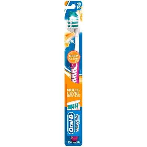 Advantage Oral B Complete Deep Clean Toothbrush Medium 1 Count