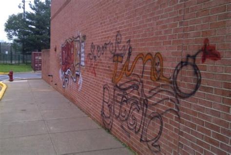 Police Investigating Graffiti Incident At Pyle The Black And White