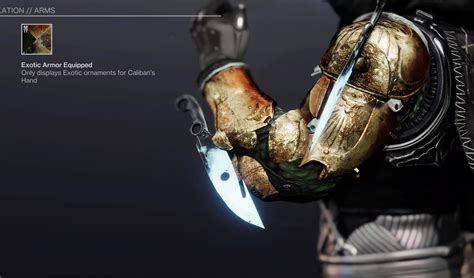 Calibans Hand With The Flawless Vog Shader Makes The Knives Look Like