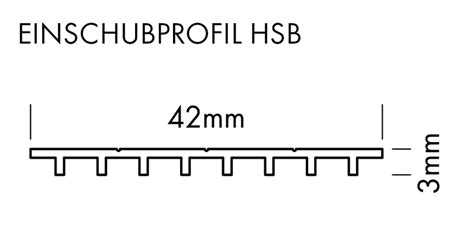 Proled Aluminiumprofil Ps Line Standard