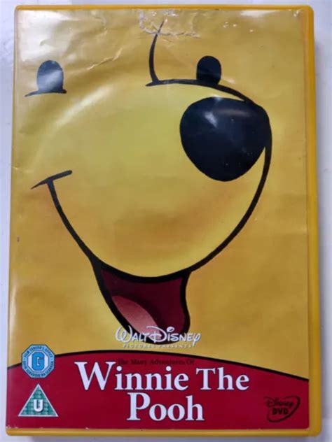 Walt Disney Winnie The Pooh The Many Adventures Of Dvd Inspired By A A Milne £5 00 Picclick Uk