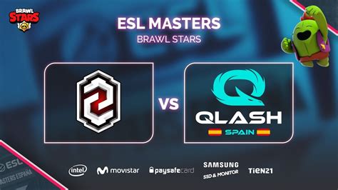 Bs Zerozone Vs Qlash Esl Masters Brawl Stars Espa A Jornada