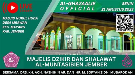 Live Majelis Dzikir Dan Sholawat Al Muntasibien Jember Masjid Al