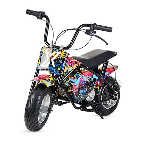 Moto El Ctrica Ecoxtrem Para Ni S V Y W Bater A Litio Colorida