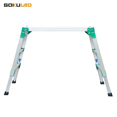 Mobile Work Platform Ladder with Adjustable Legs for sale-Gokulad