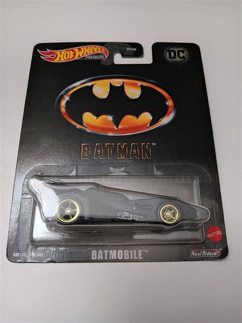 Mavin Hot Wheels Premium Retro Entertainment Batman Batmobile New