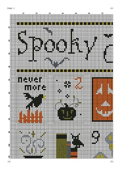 2 150 Afortyna Halloween Cross Stitch Charts Cross Stitch