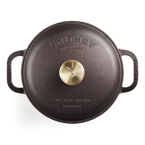 Smithey Ironware Co 5 5 Qt Dutch Oven Silver Cookware And Baking Huckberry