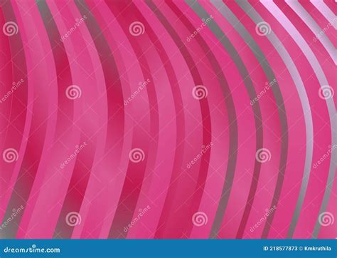 Illustratore Di Fondo A Strisce Curte Di Colore Rosa E Grigio