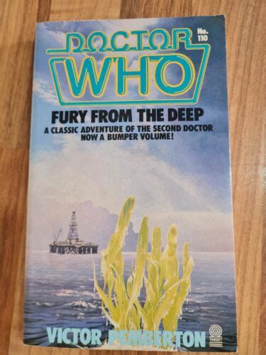 Doctor Who Fury From The Deep By Victor Pemberton Paperback 1986