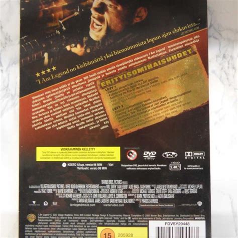 I Am Legend Kahden Levyn Erikoisjulkaisu Dvd Antikvariaatti