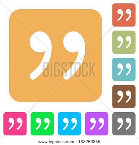 Quotation Mark Icons Vector Photo Free Trial Bigstock