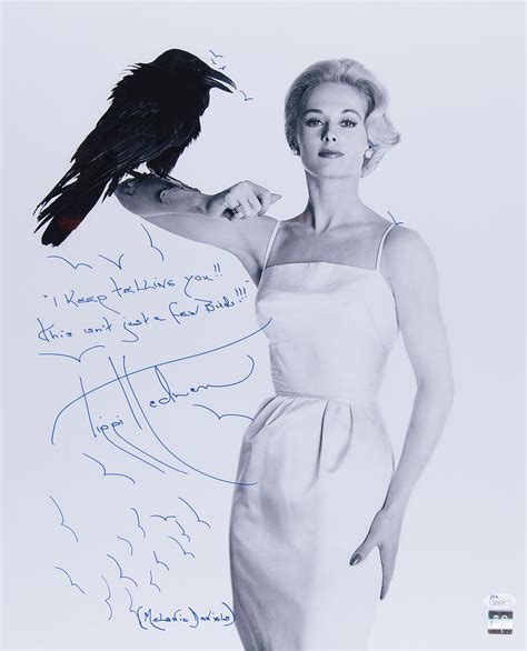 Tippi Hedren Signed Oversized Photograph The Birds Rr Auction